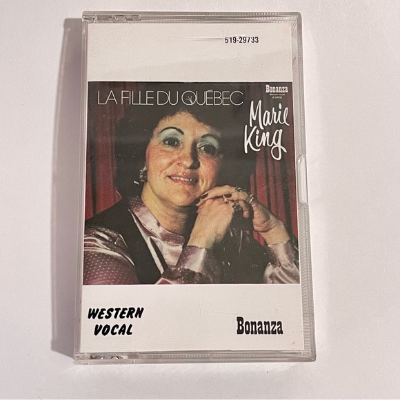 La Fille du Québec Marie King Western Cassette Tape French Music - Picture 1 of 5